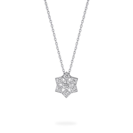 Birks Snowflake White Gold Pendant, Medium image number 0