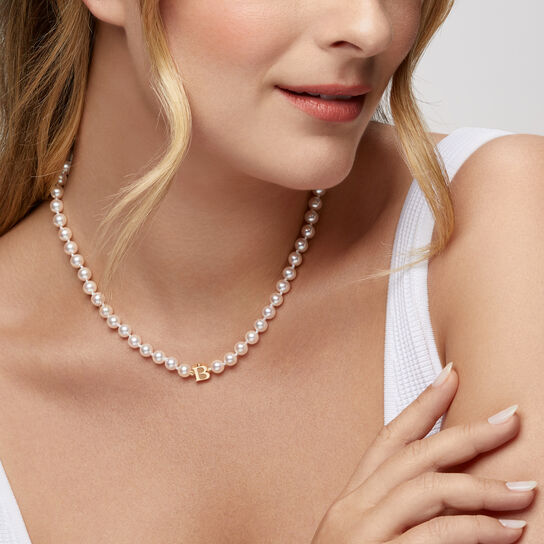 Birks Essentials 6.5-7 mm Akoya Necklace Model 450017310577 image number 1