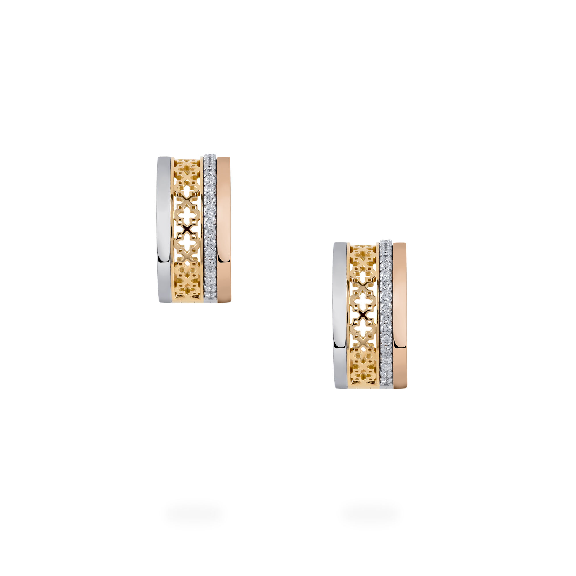Birks gold bar earrings clearance