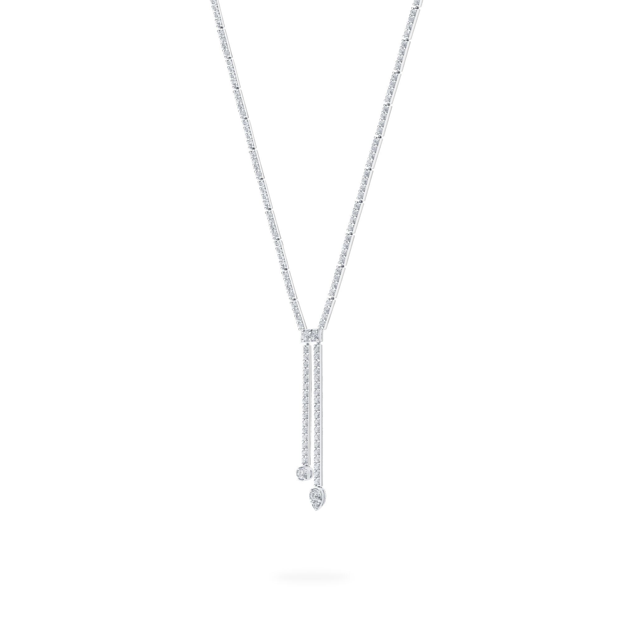 Diamond Lariat Necklace Birks Splash