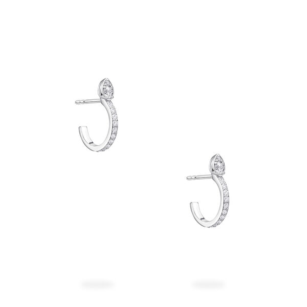 Diamond Hoop Earrings