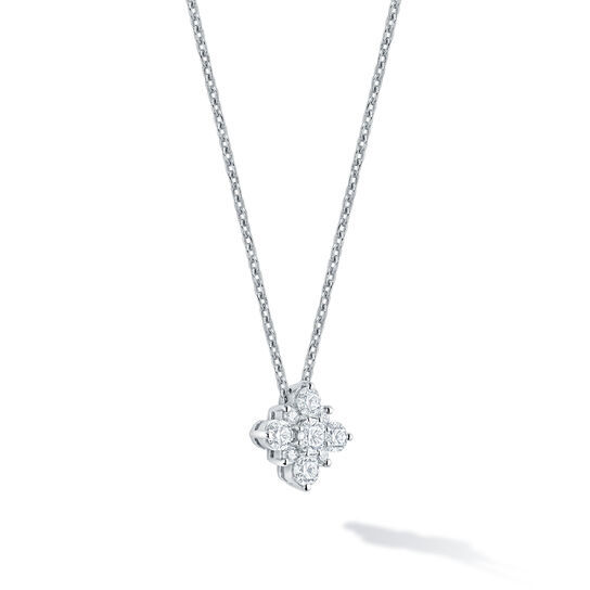 Diamond Square Cluster Pendant, Large image number 1