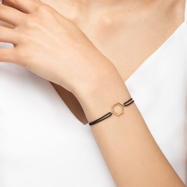 Bracelet en cordon Birks Bee Chic, or jaune