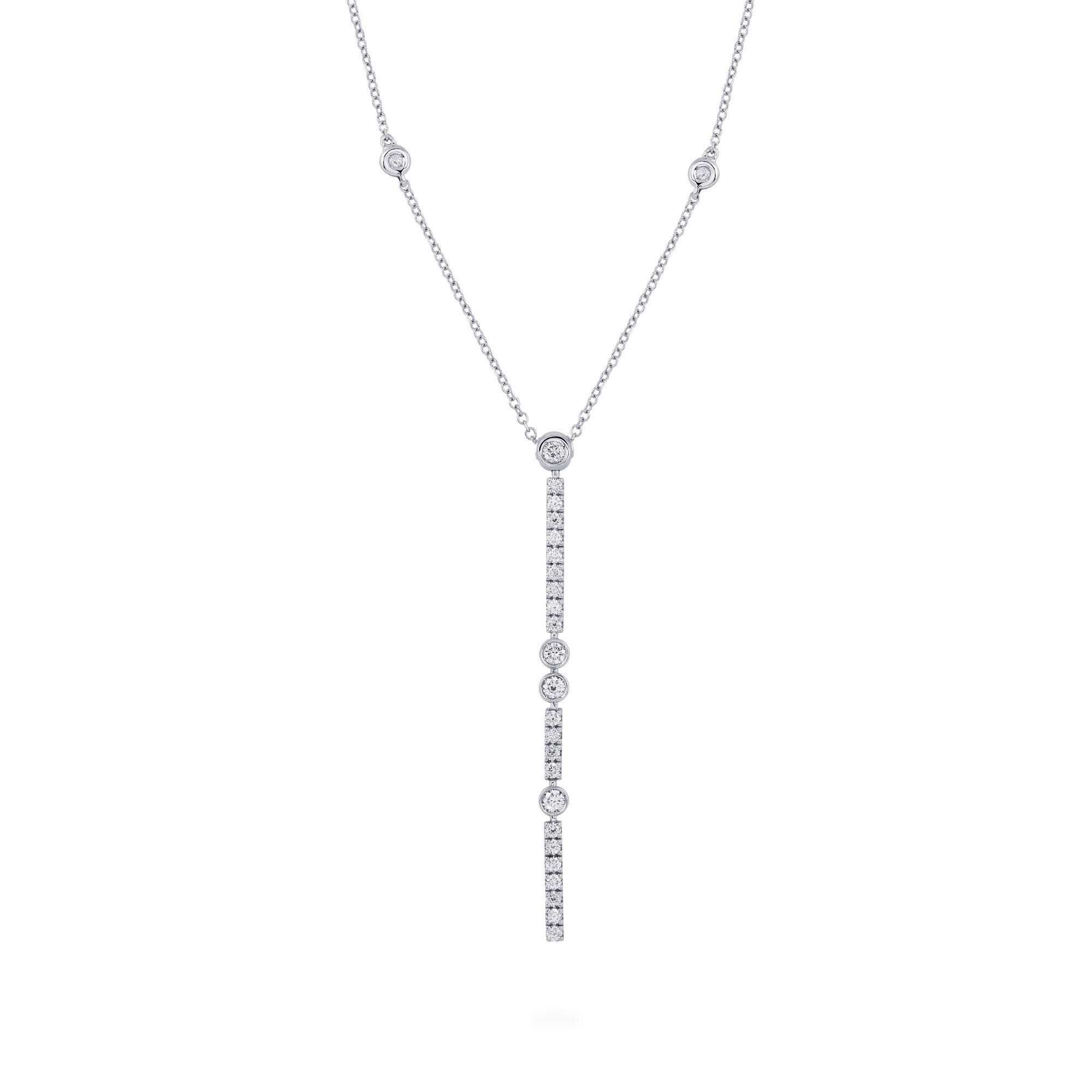 Diamond Drop Necklace Birks Splash