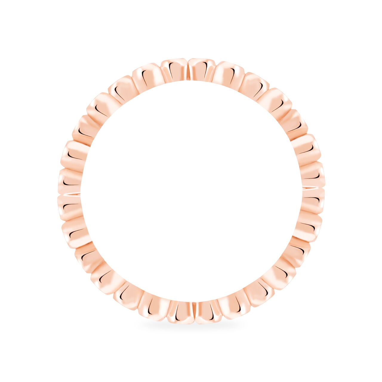 Stackable Diamond Splash Ring, Rose Gold image number 3
