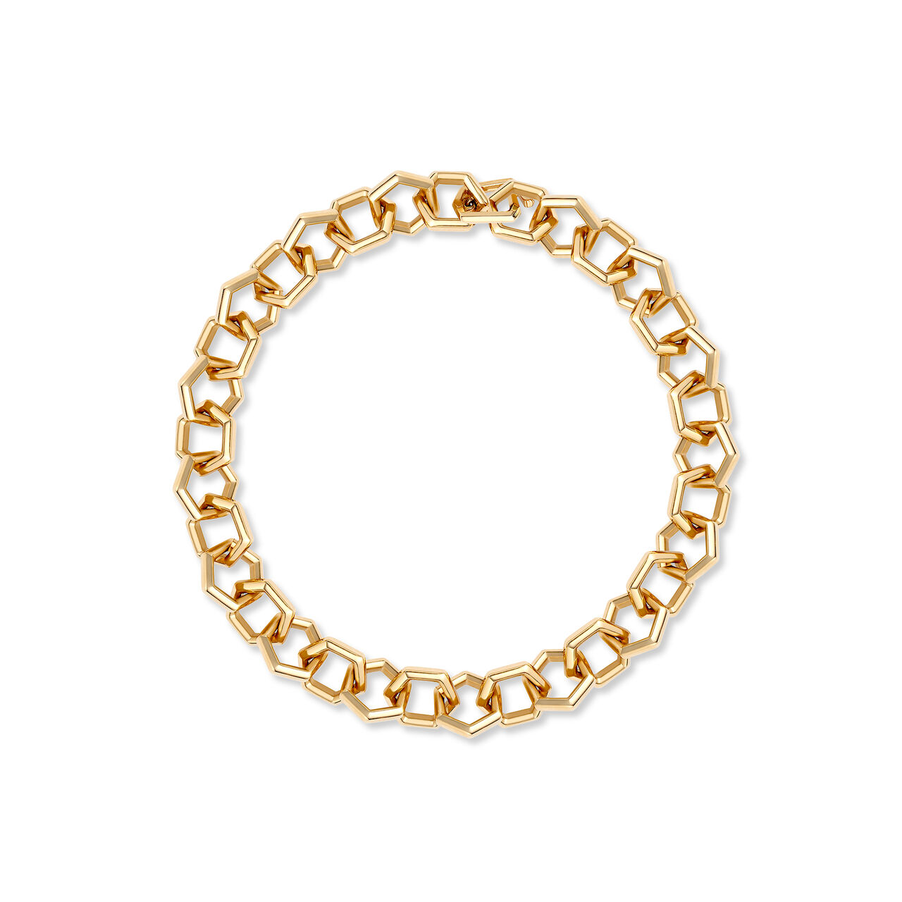Bijoux Birks Bee Chic Bold Medium Yellow Gold Link Bracelet image number 0