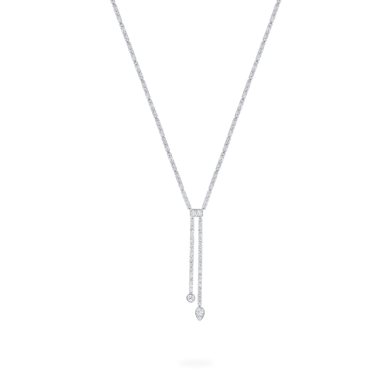 Birks Splash Diamond Lariat Necklace image number 0