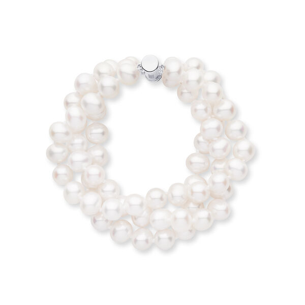 7.5-8 mm Multi-Strand Freshwater Pearl Bracelet
