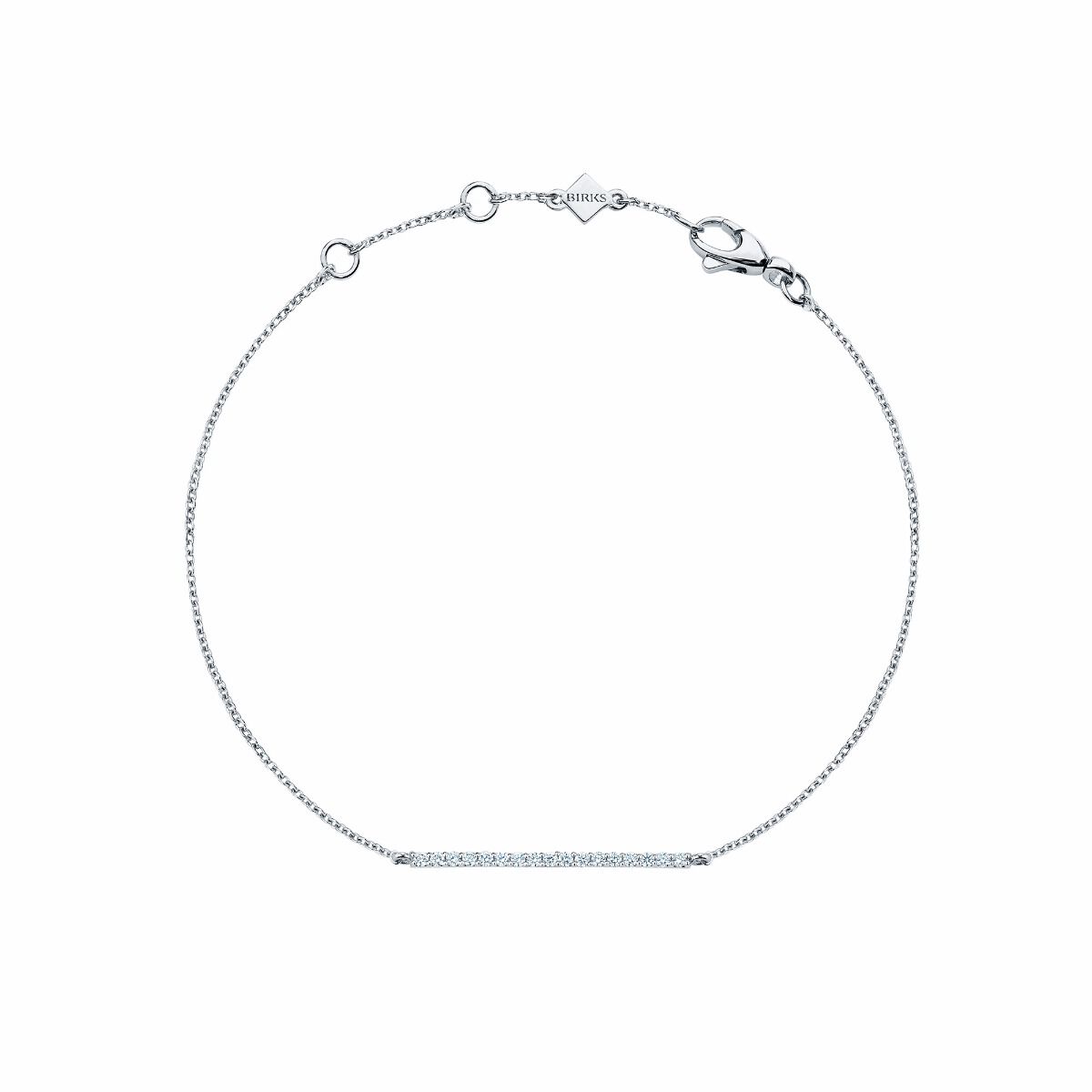 Diamond tennis bracelet birks on sale