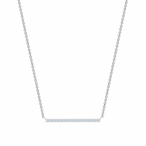 Diamond Bar Necklace