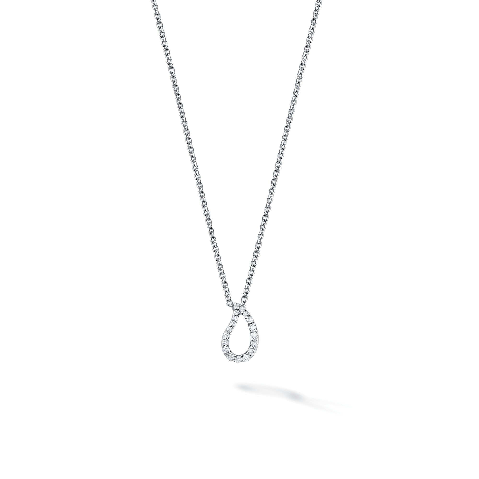 White gold pendant with diamond cheap