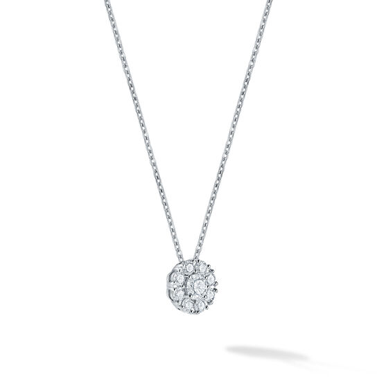 Diamond Cluster Pendant, Medium image number 1