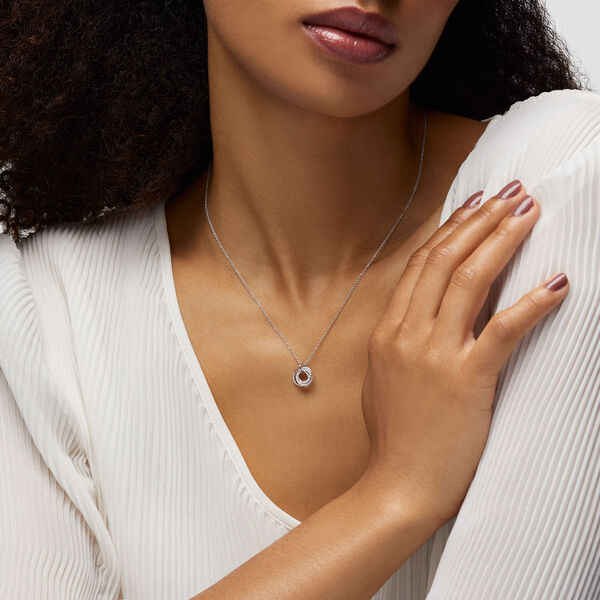 Small Diamond Entwine Pendant
