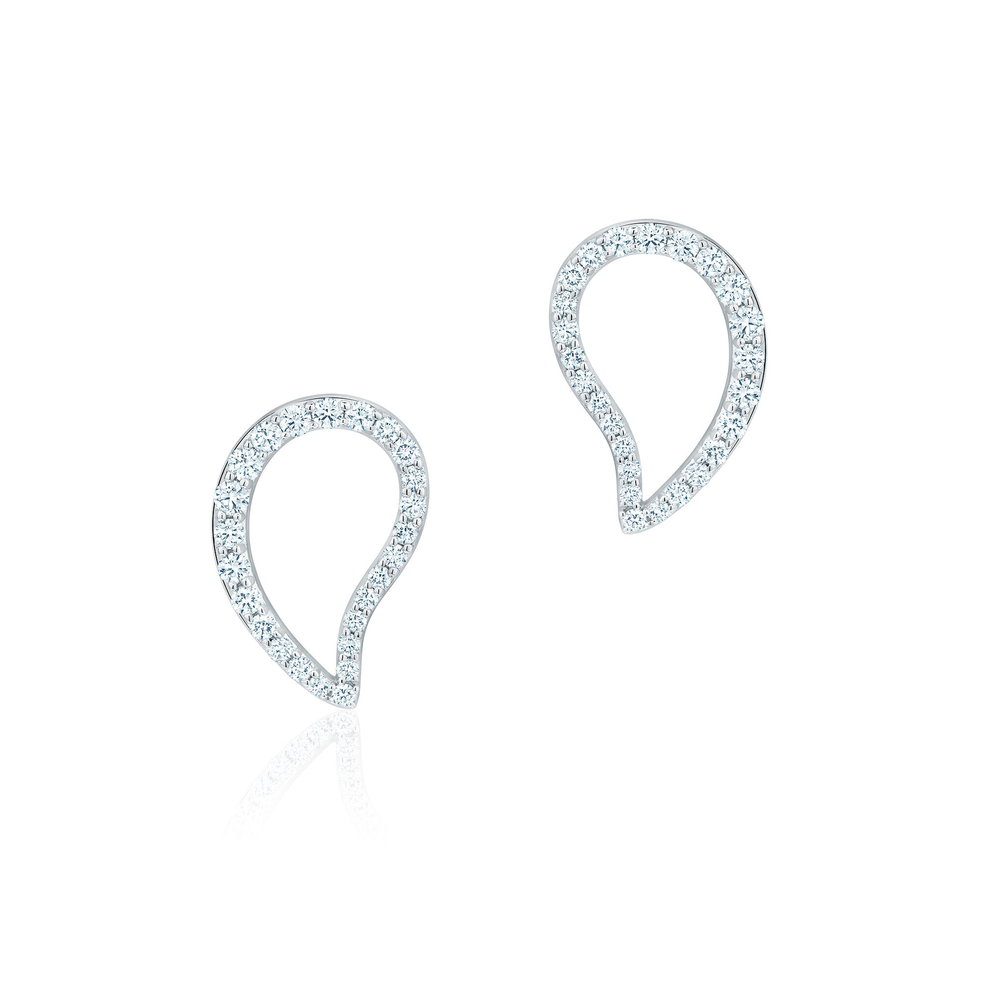 Diamond Stud Earrings Large Birks