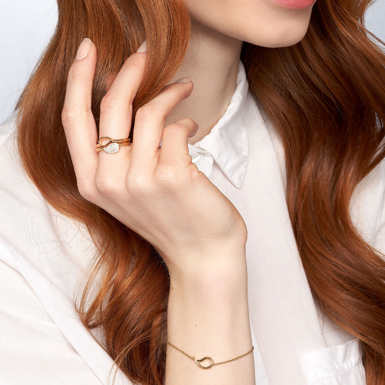 Yellow Gold and Diamond Ring image number 2