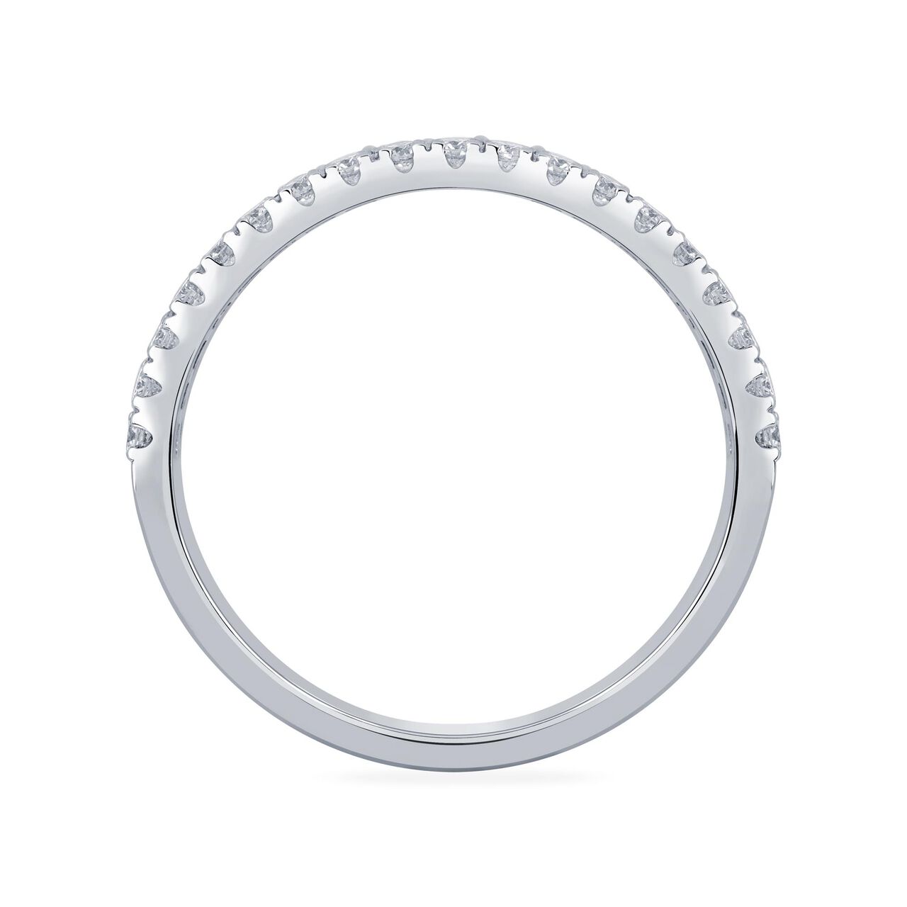 Sapphire and Diamond Band Ring image number 3