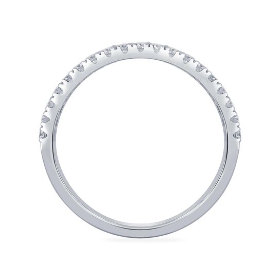 Sapphire and Diamond Band Ring image number 3