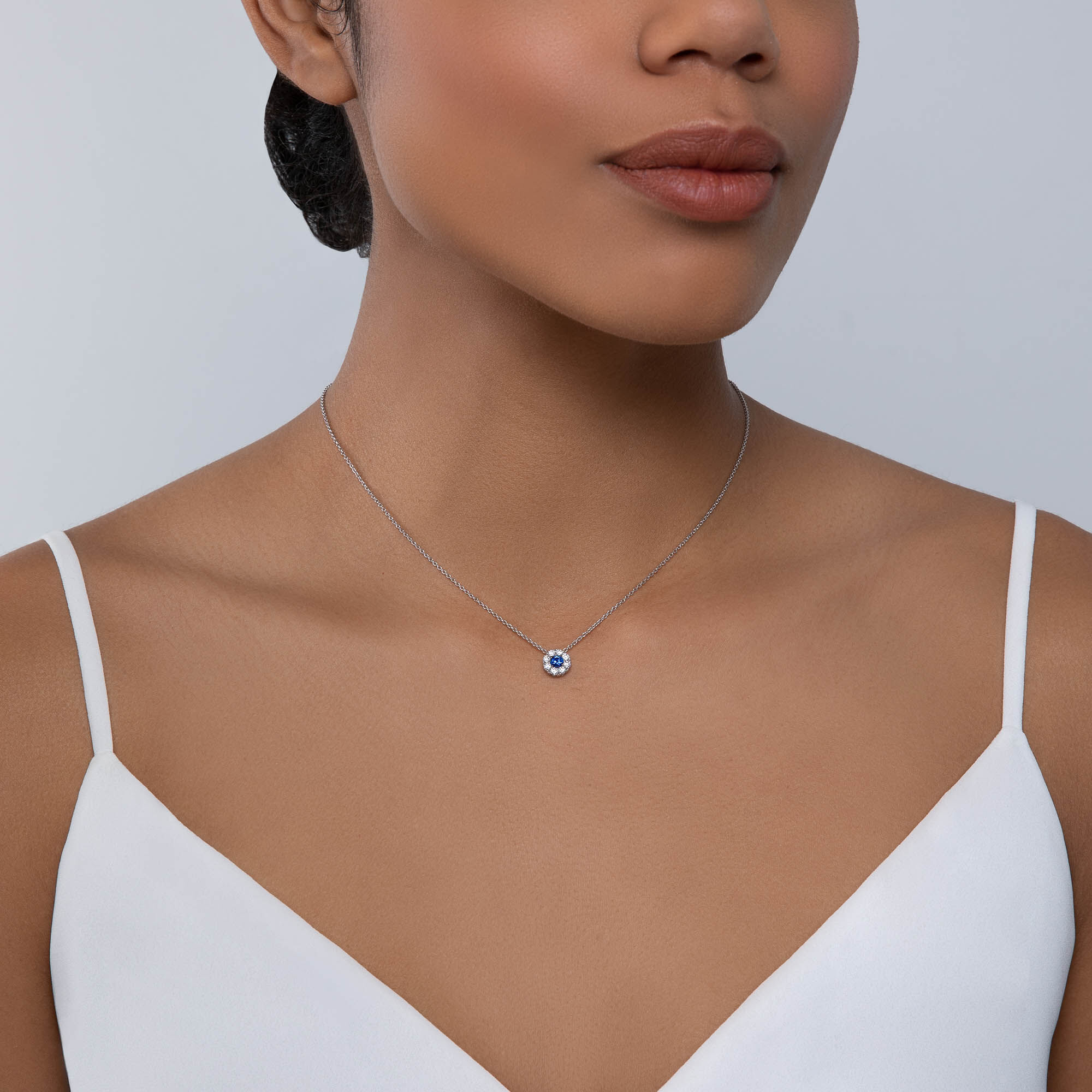 Pendant sapphire store