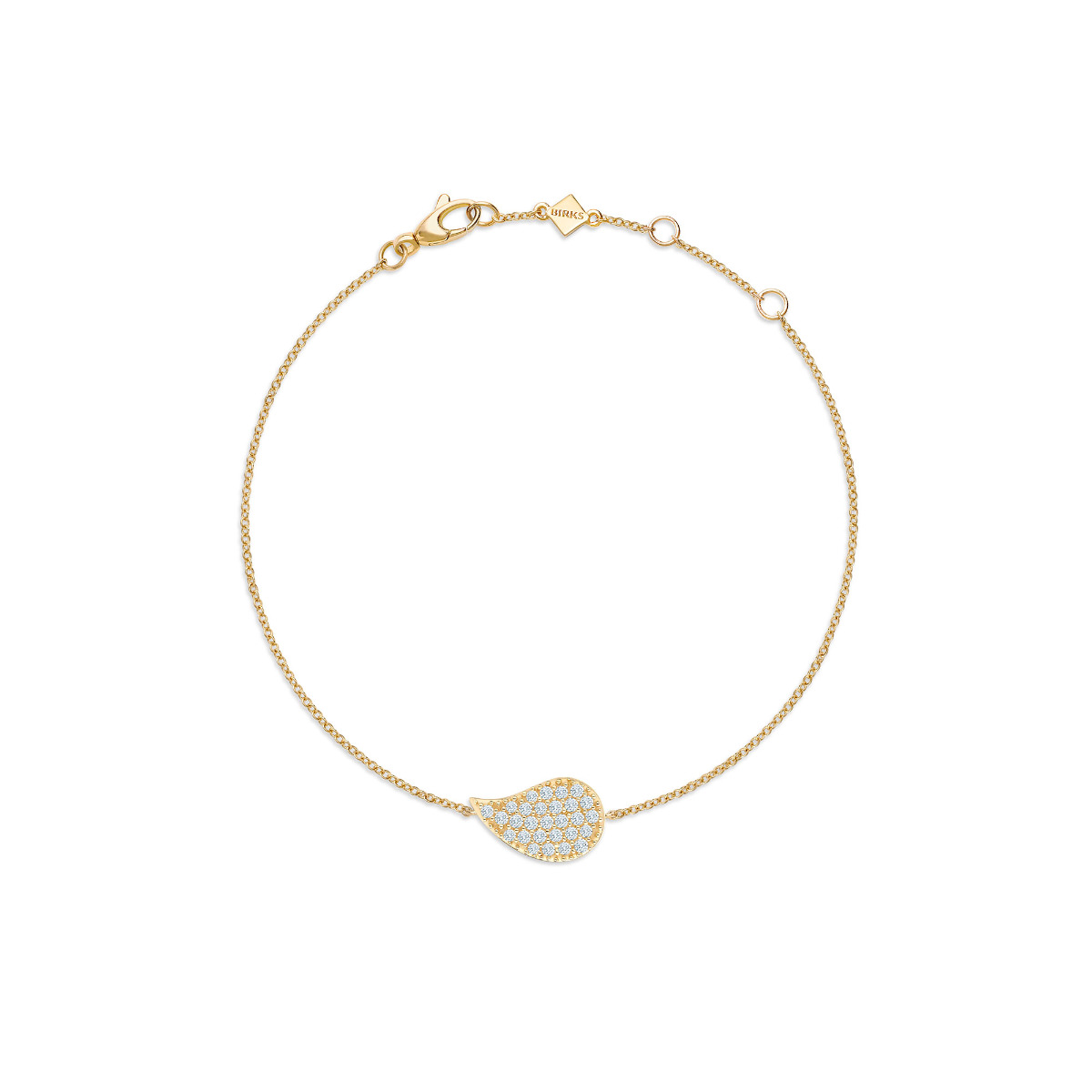 Yellow Gold and Diamond Bracelet Birks